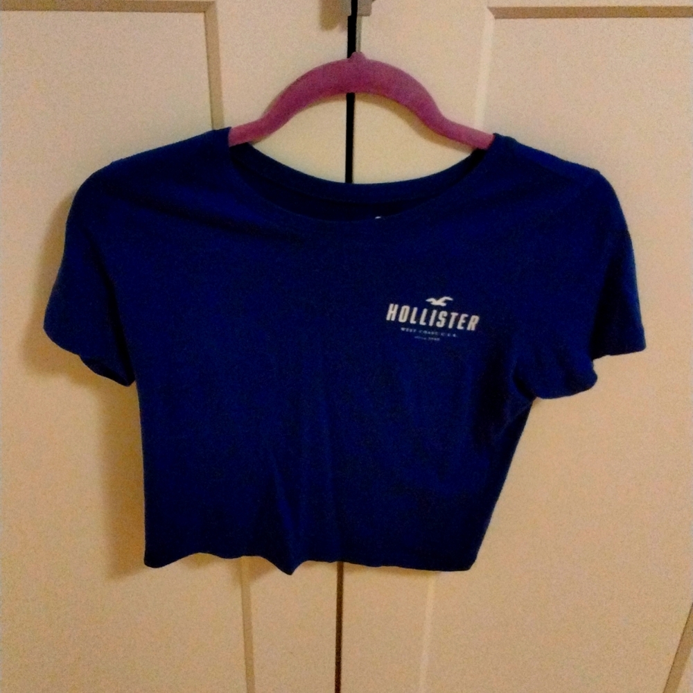 Royal blue Hollister Cotton T xs